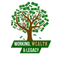 Working, Wealth & Legacy Podcast Logo